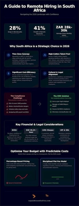Remote Hiring in South Africa: The 2026 Employer’s Guide to Compliant Scaling